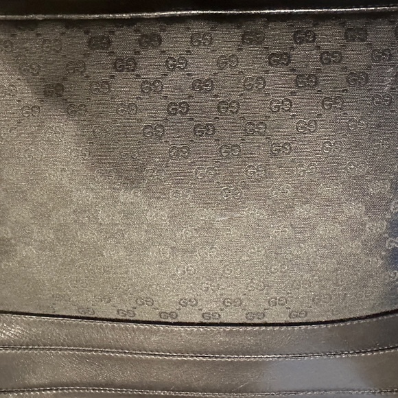 Authentic Vintage Gucci – GG Monogram & Leather Trim - Picture 2 of 5